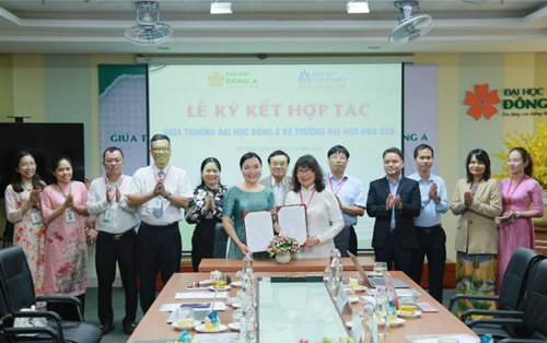 Cooperation between Dong A University and Hoa Sen University: building value for students